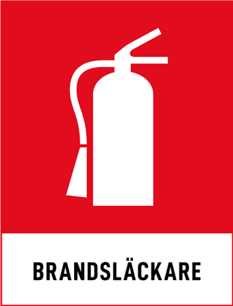 Symbol för Brandsläckare
