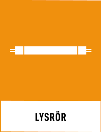 Symbol för Lysrör