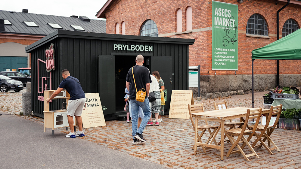 Prylboden Pop-UP! besöker Asecs.